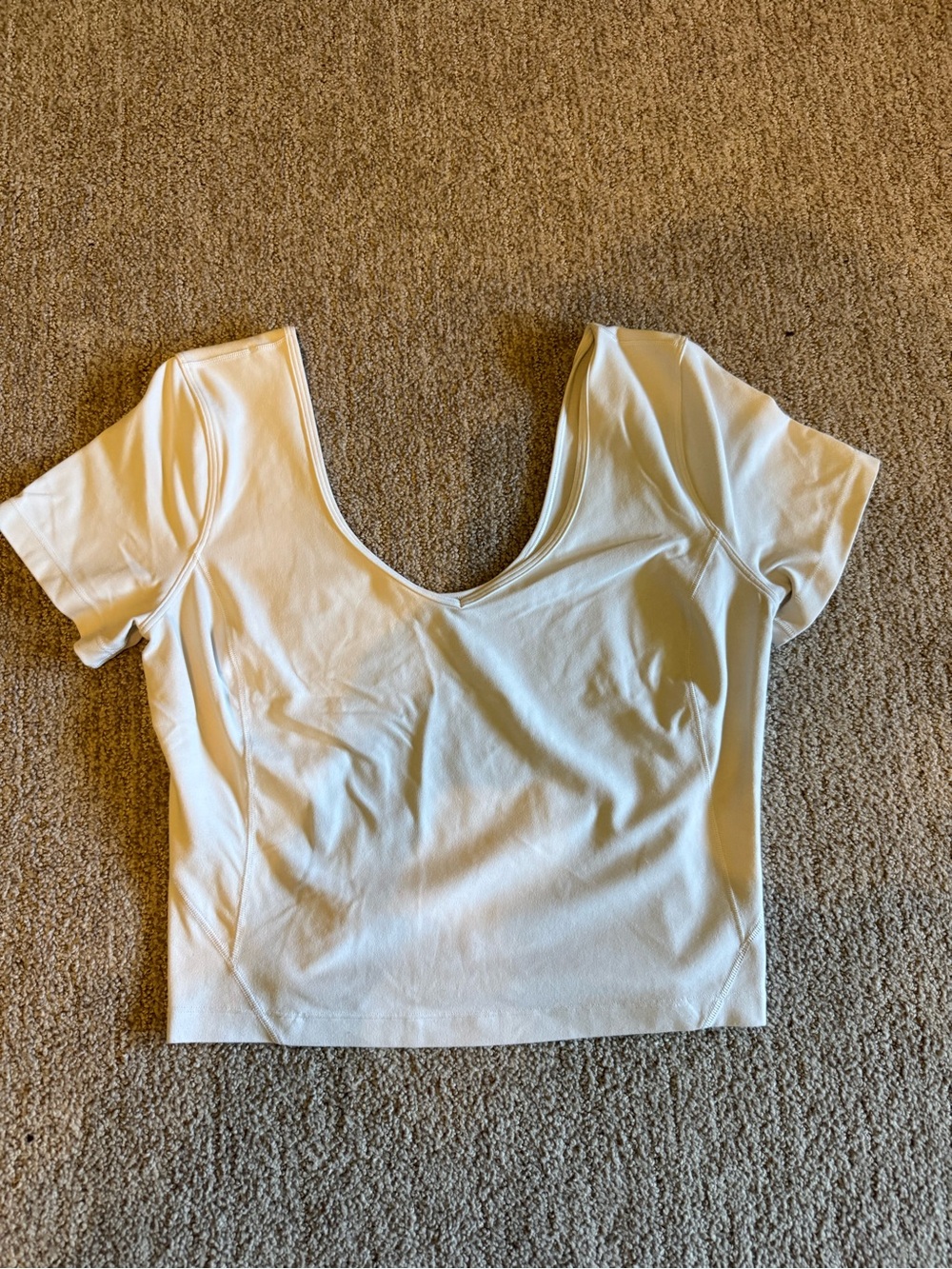 lululemon athletica white align Cropped Top